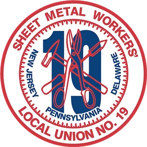 Sheet Metal Workers’ Local 19 logo