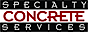 Specialty Concrete Services logo