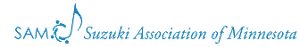 The Suzuki Association of Minnesota logo