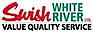 Swish White River, An Envoy Solutions logo