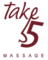 Take 5 Massage logo