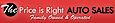 The Price Is Right Auto Sales logo