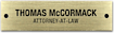 Thomas A McCormack Law logo