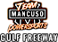 Team Mancuso Powersports Gulf Freeway logo