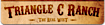 Triangle C Ranch logo