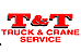 T & T Truck & Crane Service logo