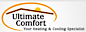 Ultimate Comfort, Your Heating & Cooling Specialist logo