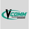 V-Comm logo