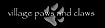 Village Paws and Claws logo