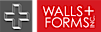 Walls+Forms logo