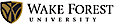 Wake Forest University logo