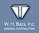 W. H. Bass, Inc. General Contractors logo