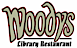 Woody''s Library Restaurant logo