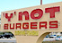 Y-Not Burgers logo