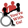 You''re With Us logo